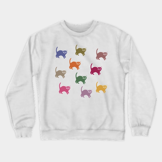 Colorful kittens Crewneck Sweatshirt by Hayh0